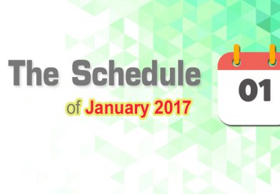 The Schedule of January 2017